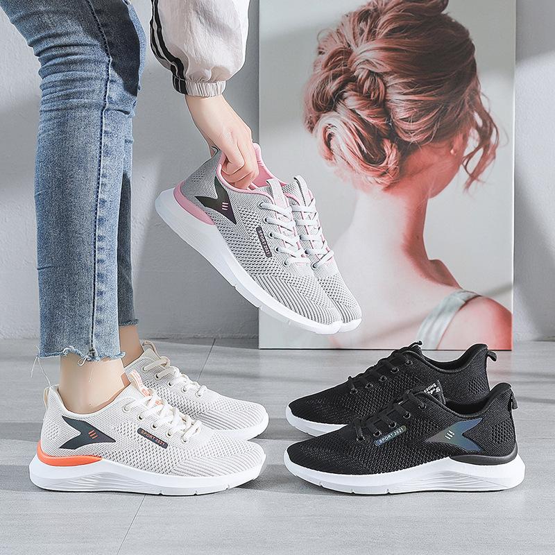 New Women Flat Shoes Autumn Trend Casual Shoes Lace -Up Flat Shoes Comfort Loafers Spring Flats Ladies Sneakers Driving Shoes