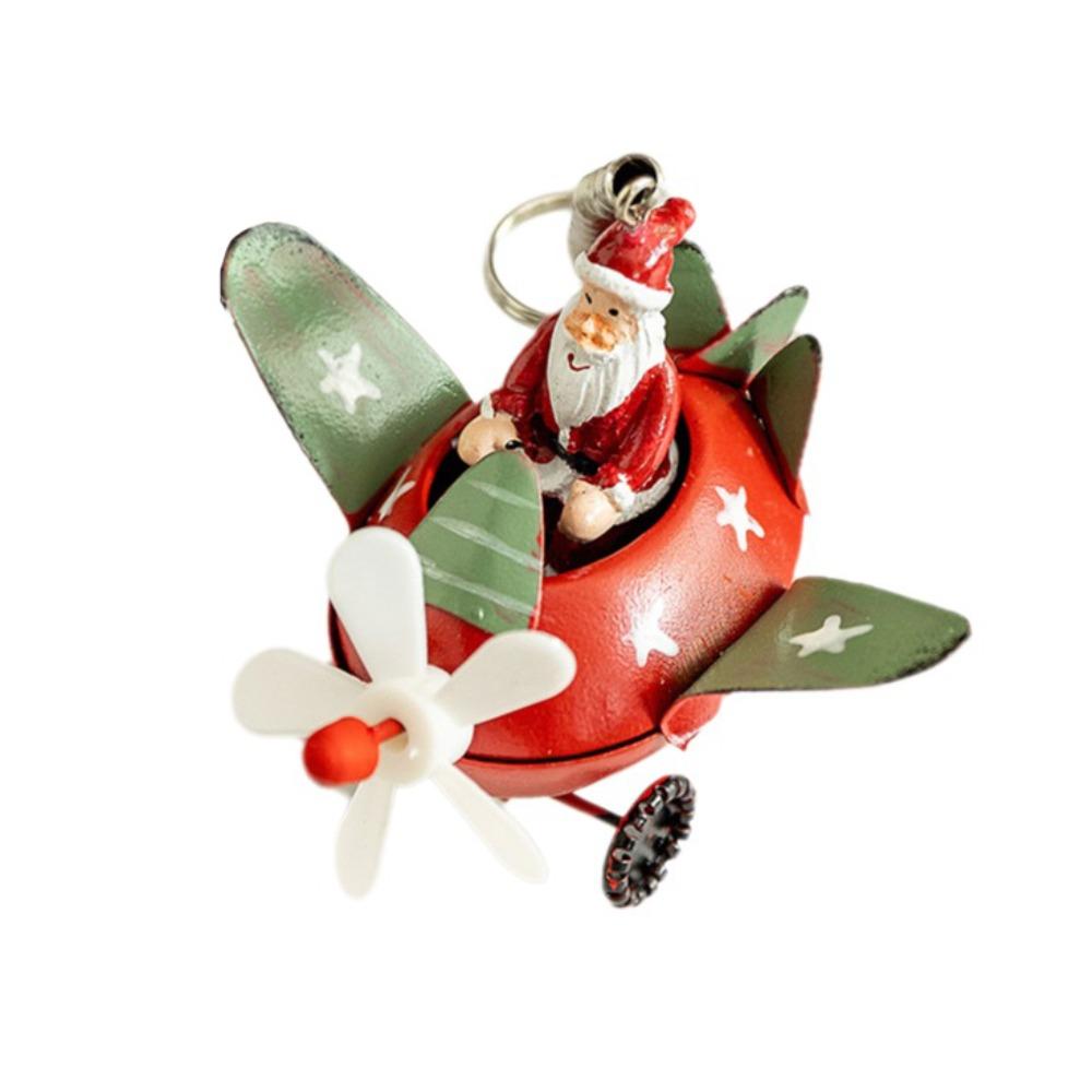 

Мультяшная фигурка Санты и оленя Снеговик/Лось Санта-Клаус Самолет Праздничный Style B