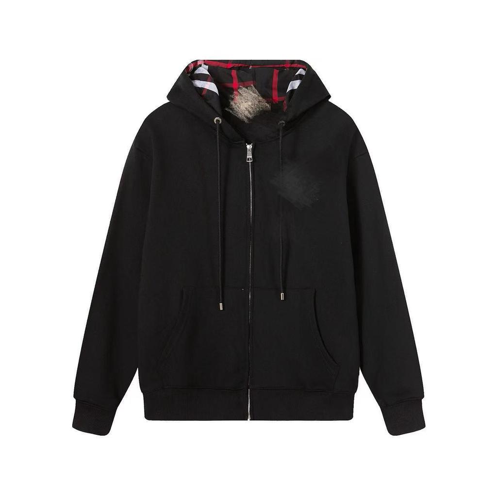 Unisex mikina s kapucí na zip Cross B Family War Horse s výšivkou