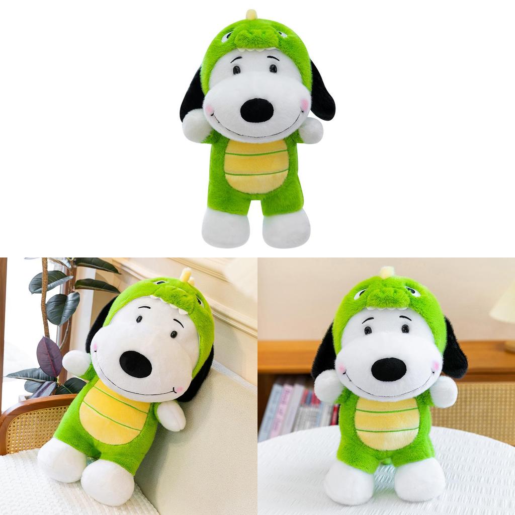 Snoopy Dinosaur Cartoon Stuffed Animal With Soft Plush Material For Children