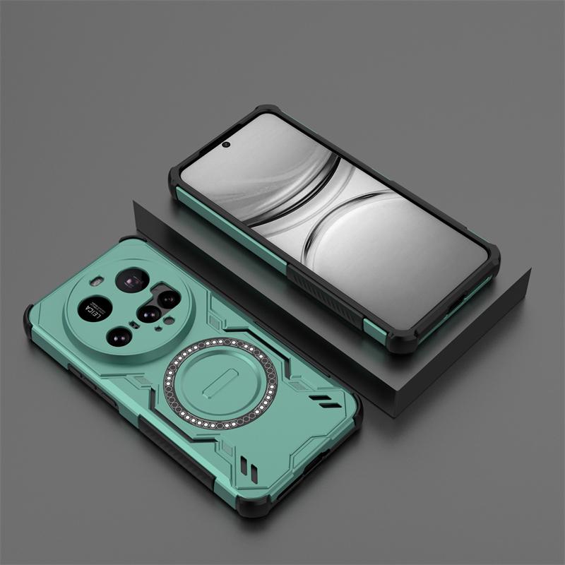 For Xiaomi 15 Ultra Case For Xiaomi 15 Ultra Anti-knock Magnetic Adsorption Wireless Charge Back Cover For Xiaomi 15 Ultra Case