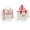 1pc Portable Lunch Box Bag, High Appearance, Large Capacity Lunch Box Bag, Student Lunch Box Insulation Bag