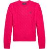 Polo Ralph Lauren Logo Embroidered Crew Neck Long Sleeve Sweater Women sweater 211891640-025