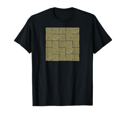 SATOR AREPO TENET OPERA ROTAS SATOR Square T-shirt