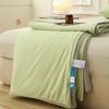 2026 Air Condition Comforter for Summer Pure Color Ice Silk Cooling Blanket Lightweight and Smooth Summer Cold Quilt Cooling Blanket for Bed