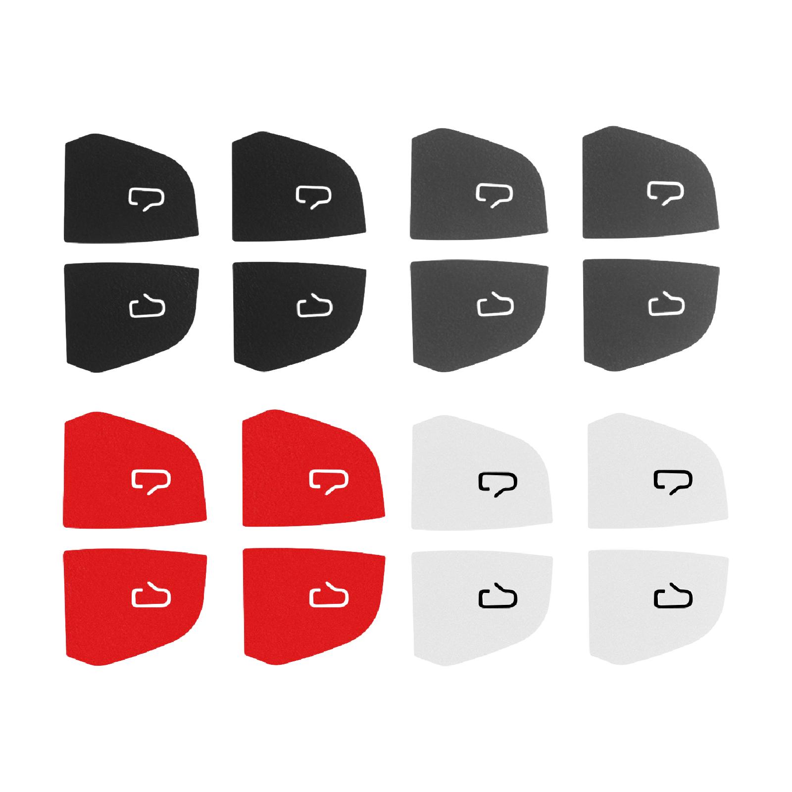 

Door Lock Switch Trim Interior Suede Accessories Car Button Cover for Tool Kit for Car Truck Component Decoration чёрный