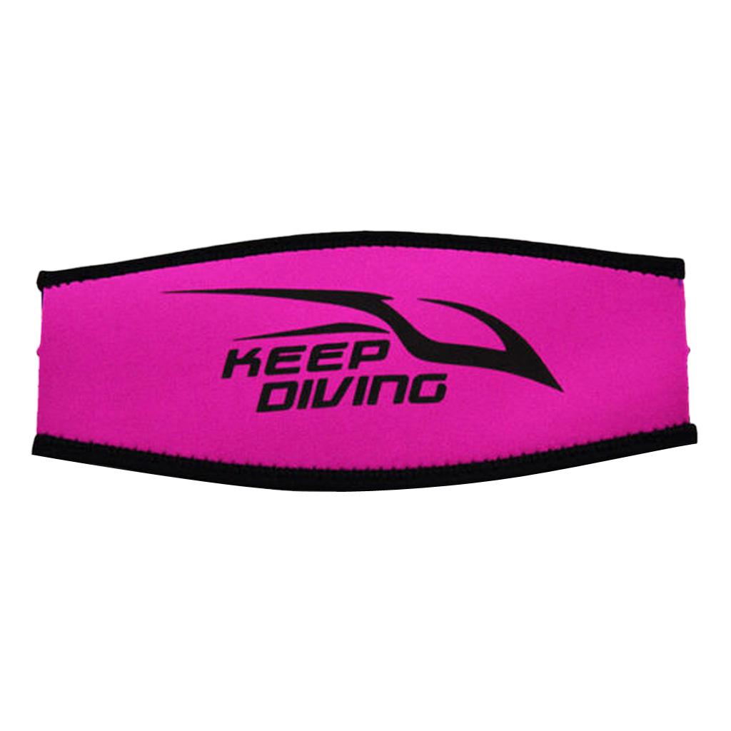 Comfort Neoprene Diving Scuba Mask Strap Cover Protector Rose