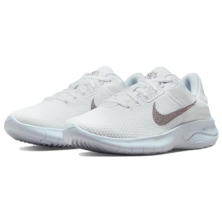 Nike Pantofi sport pentru femei Flex Experience Run 11 Next Nature Alb Argintiu Metalizat Pure-Platinum DD9283-100