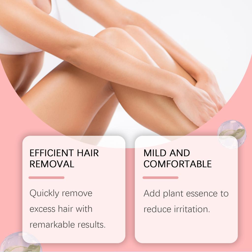 Hair Removal Wax Strip Professional Depilatory Cold Wax Strip Long Lasting Smooth Effective Gentle Body Facial Depilatory