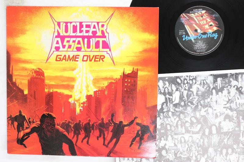 

LP Record NUCLEAR ASSAULT - Game Over FLAG5 UNDER ONE FLAG 1986 UK Metal Used