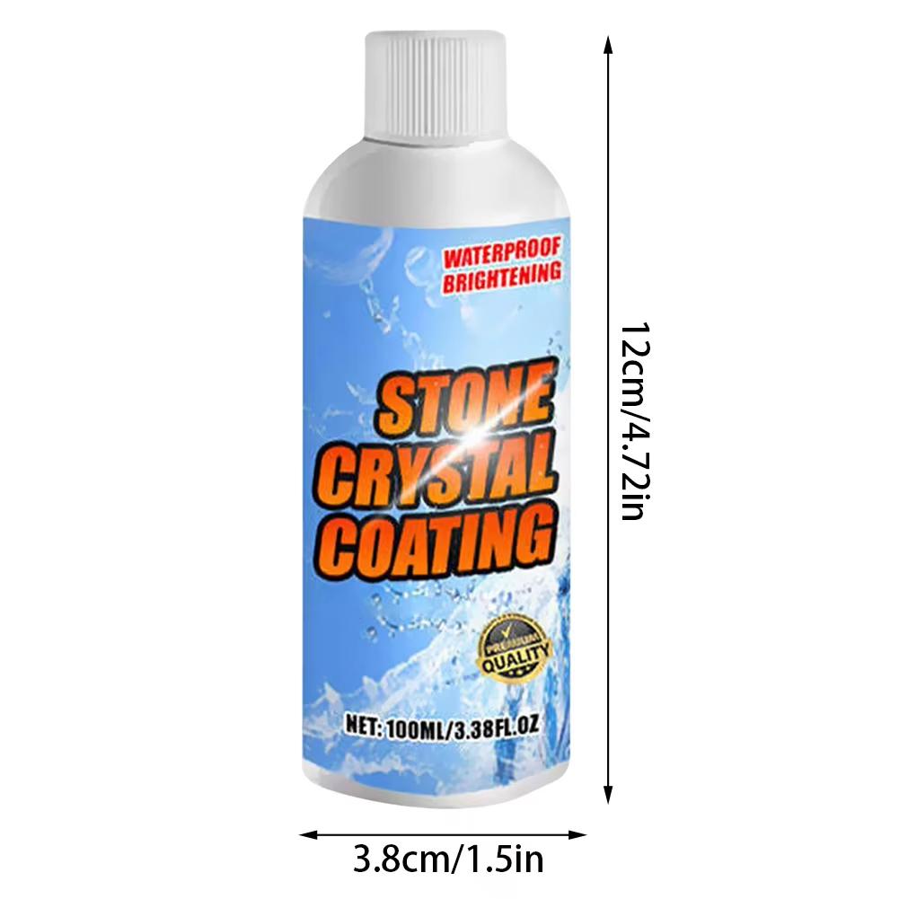 

100ml Stone Tile Intensive Cleaner,Floor Cleaner Stains Scratch Remover Polishing Ceramic Tile Cleaning Agent Marble Granite 100ml