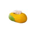 Corn Shape Tissue Box Soft Waterproof Tissue Box Cover Silicone Reusable Wet Wipe Box Holder Bathroom Kitchen Paper Holder