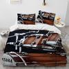 3D Drum Kit Music Instruments Comforter Bedding Set,Duvet Cover Bed Set Quilt Cover Pillowcase,King Queen Size Bedding Set Gift