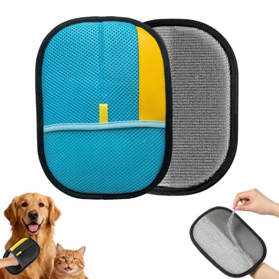 Lint Removal Glove Washable Reusable Electrostatic Grooming Glove Pet Cats Dogs Hair Removal Mitt Pet