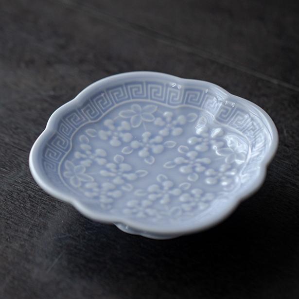 Chinese Style Ceramic Tea Tray Stand Creative High Footed Snack Plate Home Use Fruit Tray Dessert Plate Tea Ceremony Accessories