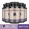 Coolkin Premium Grape Seed Extract Capsules, 95% Polyphenols, 100mg, Easily Absorbed, Gluten-Free, Suitable for Both Men and Women.