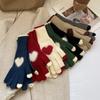 Touchscreen Love Heart Gloves Warm Cycling Gloves Fashion Women Knitted Gloves  Ladies