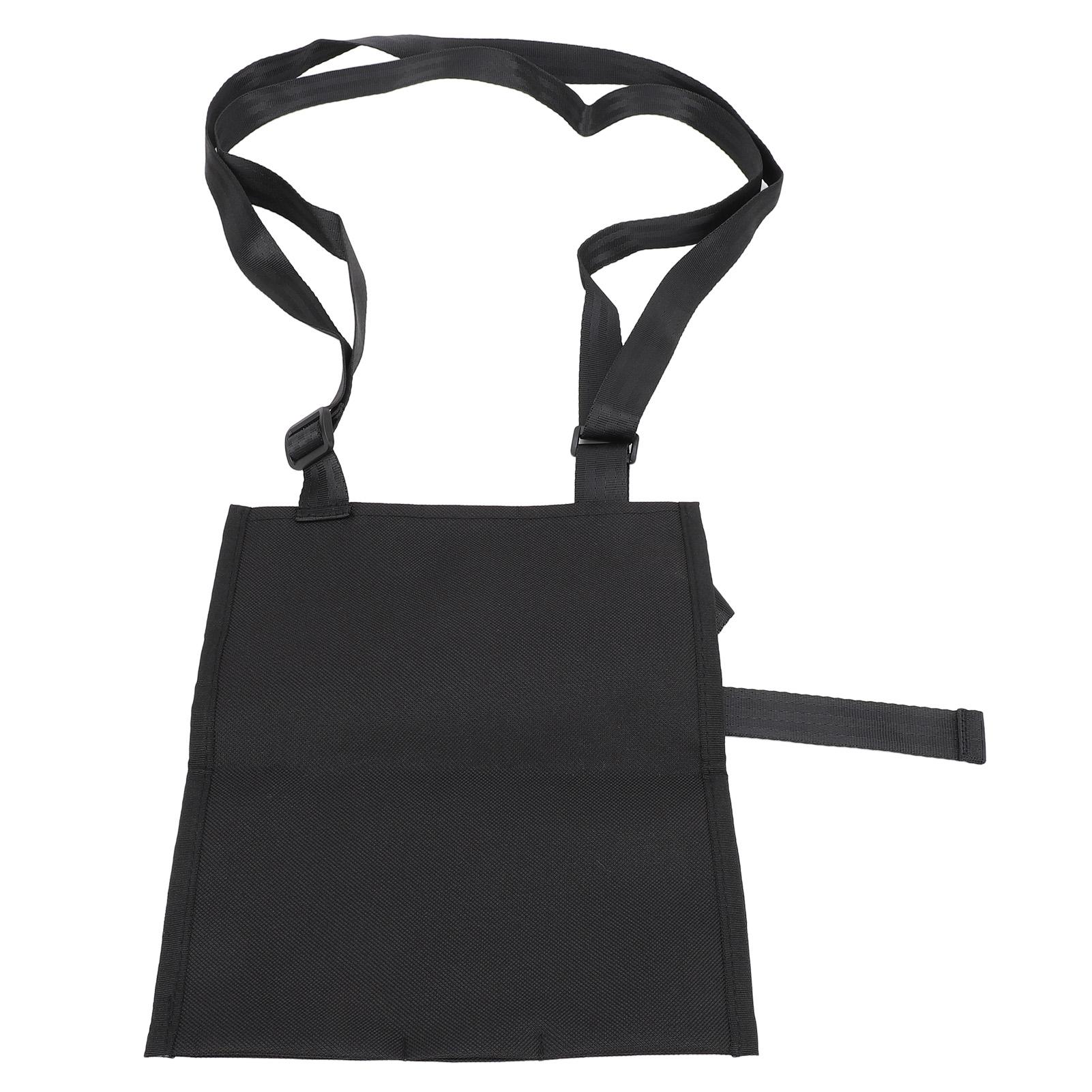 

Держатель для мочеприемника с регулируемым ремешком и кнопкой быстрого отсоединения. Портативный чехол для мочеприемника, черный цвет