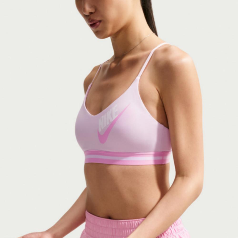 Nike Indy As W Nk Ls Logo Bra Soft Comfortable Letter Print Sports Bra Women Underwear IM9923-583