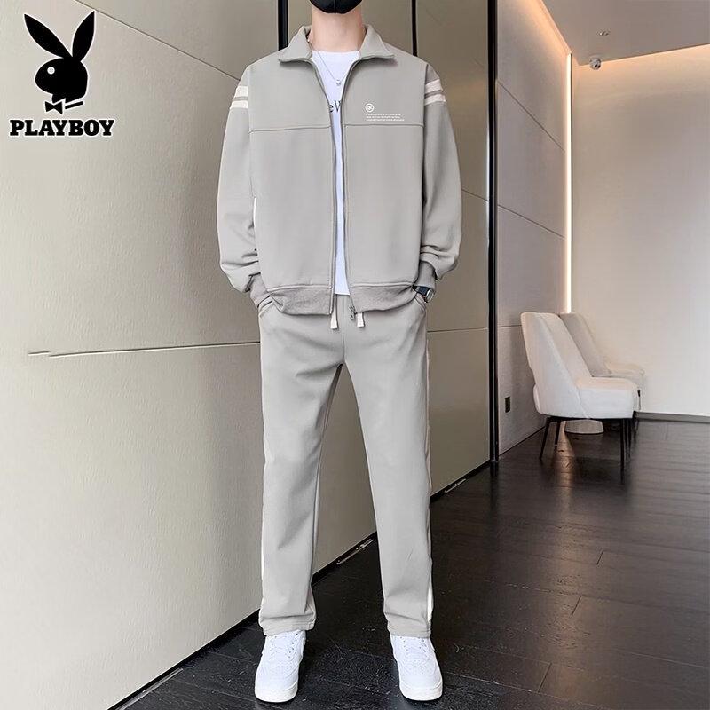 Playboy Men s Casual Hoodie Tracksuit Set 2XL