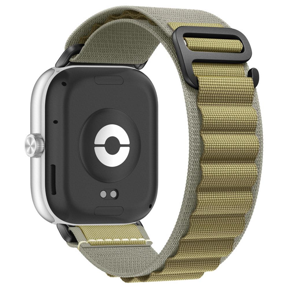 Alpine Loop Strap For Redmi Watch 6/5/4 Smart Nylon Loop Adjustable Elastic Bracelet Watchband for Xiaomi Mi Band 9Pro 8Pro Band Accessories