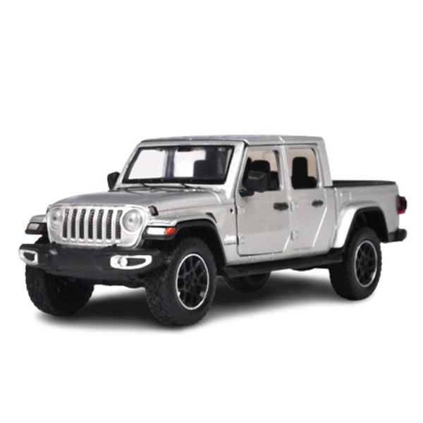 

Двигатель Макс. 1: 27 2021 Jeep Gladate Overland die Cast 79365, Серебряная корейская игрушка