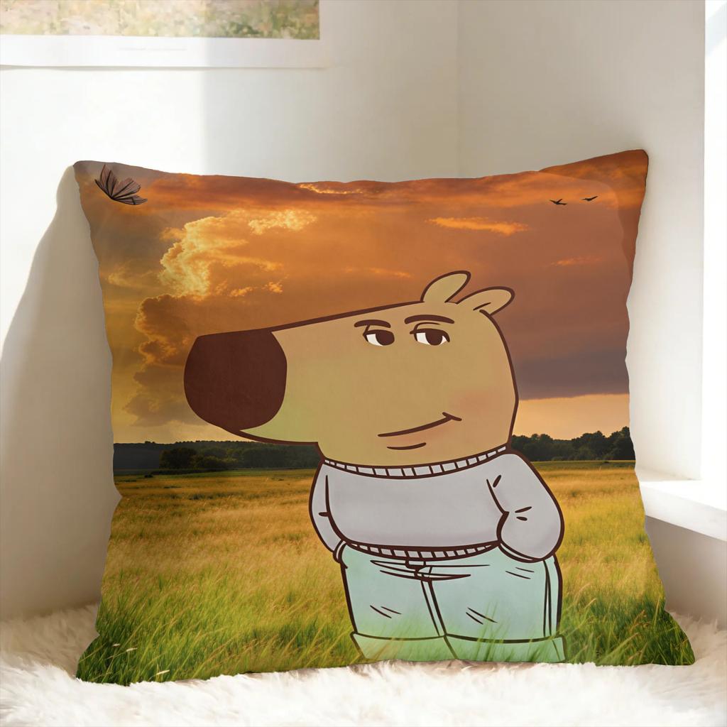 CChill GuyS Pillowcases  Cute Funny Pillow Case For Couch Sofa Bedroom Print Pillow Cover