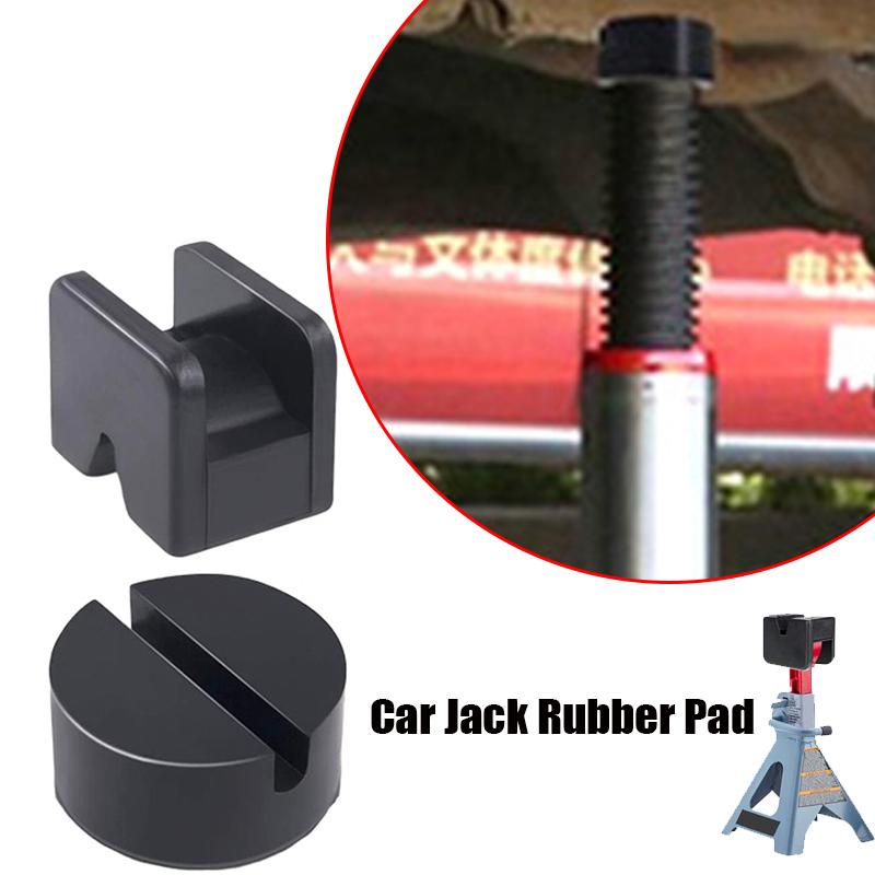 3 Tons Car Jack Rubber Pad Slotted Lift Jack Stand Rubber Pads Universal Repair Tools Frame Protector Adapter Jacking Tools