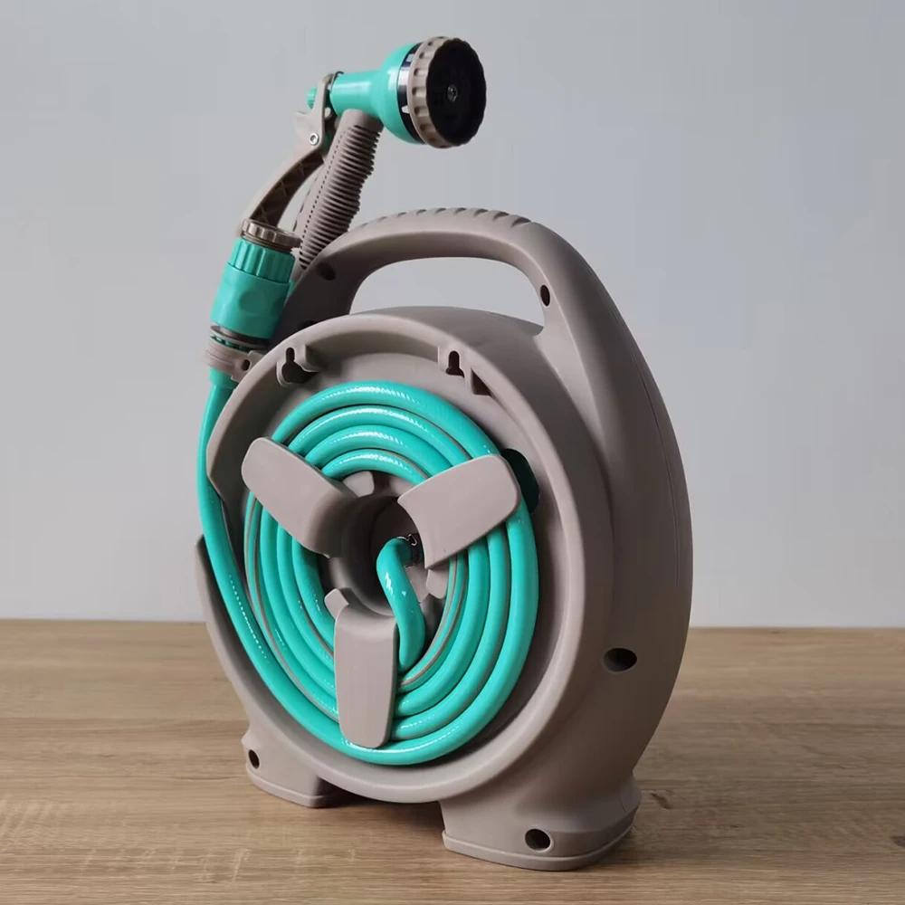 1 Stück 15m Wasserpistolenschlauch Düse Autowaschmaschine Gartenspritze Hochdruckpistole Autoreinigungswerkzeug-Set