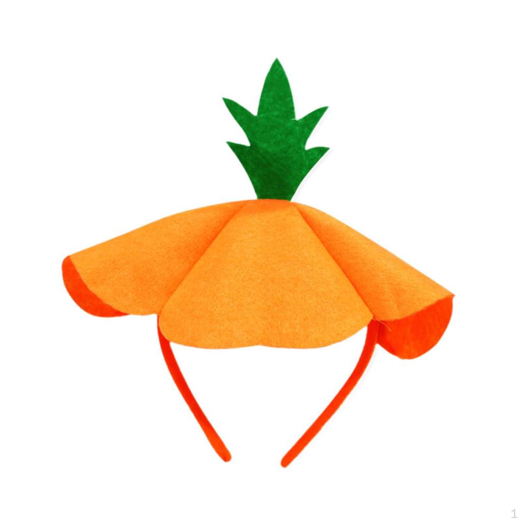 Halloween Pumpkin Headband Cosplay Hair Hoop for Makeup Holidays Dressing Up