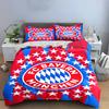 Bayern Munich Logo Bedding Set Bedding Duvet Cover Set Duvet Cover Pillowcases Home Decor (1 * Duvet Cover 2 * Pillowcases, Without Duvet Insert)