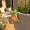 Potted Plant Partner Tortoise Climbing Garden Statue Garden Figurine  Home Living Room