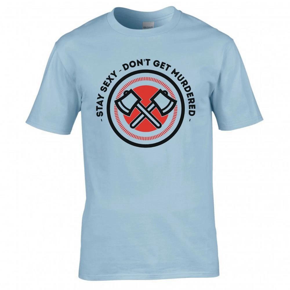 My Favorite Murder Poast Stay Sexy Round Logo Tshirt 2XL