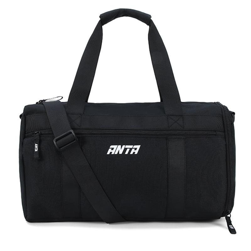 

New Anta Fabric Gym Bag Regular Unisex Classic Black/Twilight Gray/Violet 9825332756-1 45*22*25CM