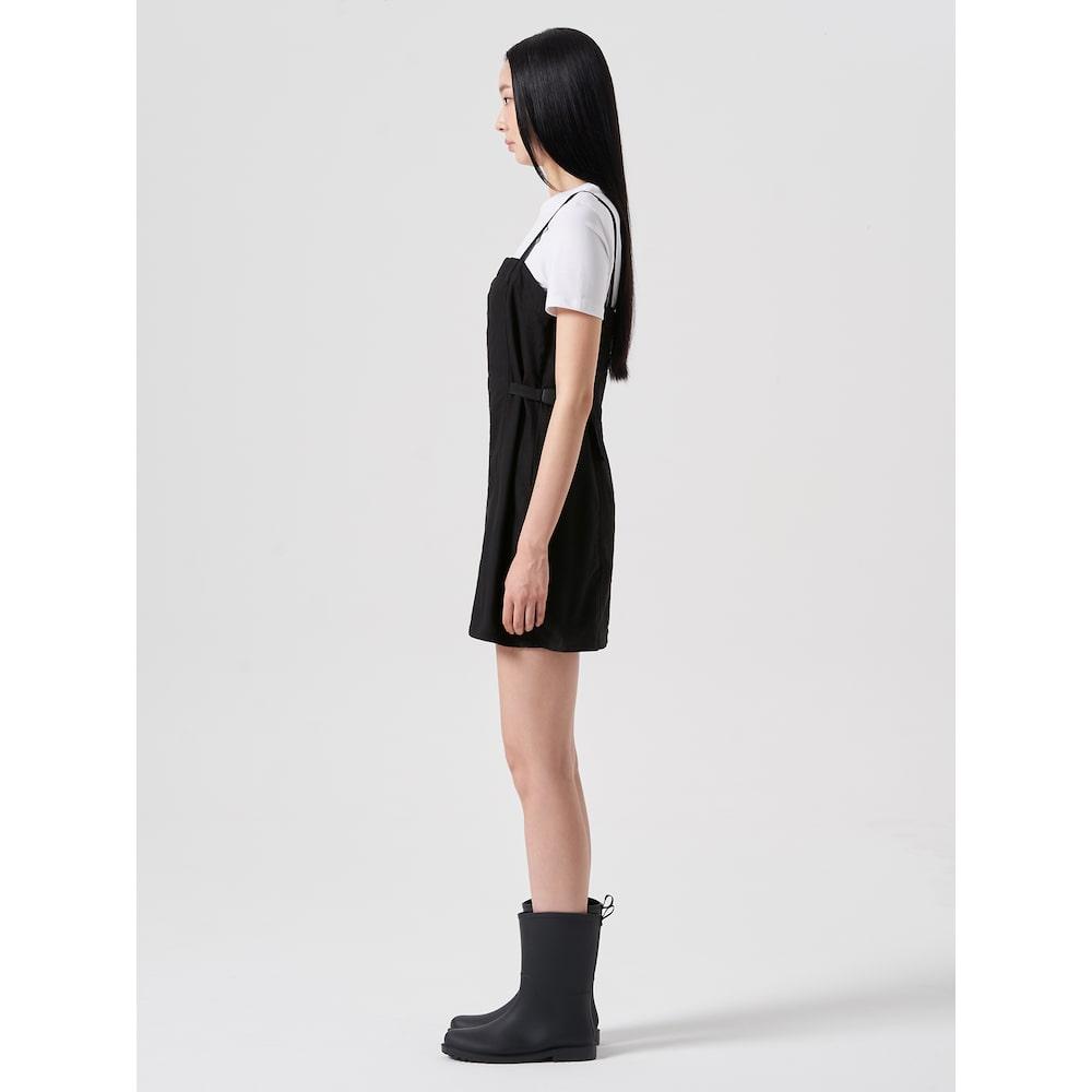 8SECONDS Waist Buckle Mini Dress Black (324771Ly25)