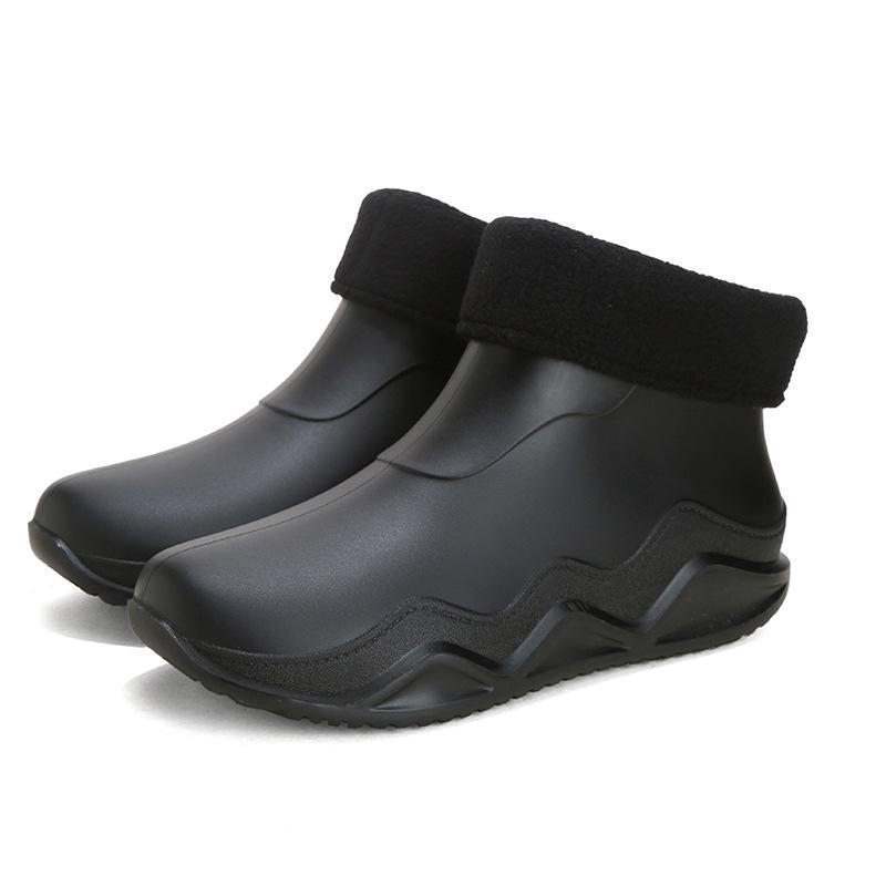 Waterproof Low-Cut Korean-Style Rain Boots - Non-Slip for Men, Women, Students & Adults