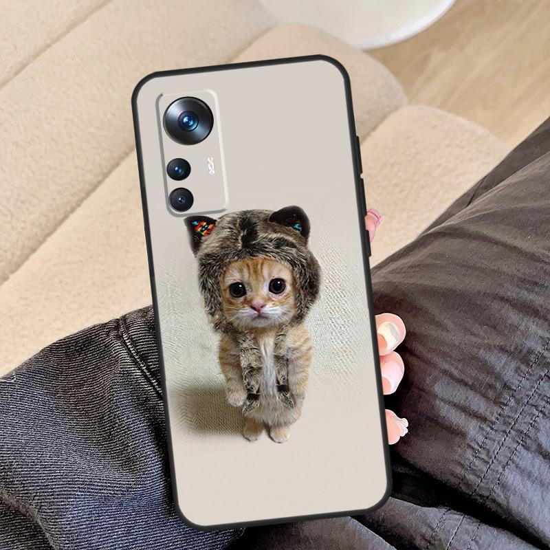 Kitted Cats Cute Case For POCO F5 X5 X3 Pro F4 X4 F3 C65 Cover For Xiaomi 13T Pro 11T 12T 14 12 13 Lite 12X