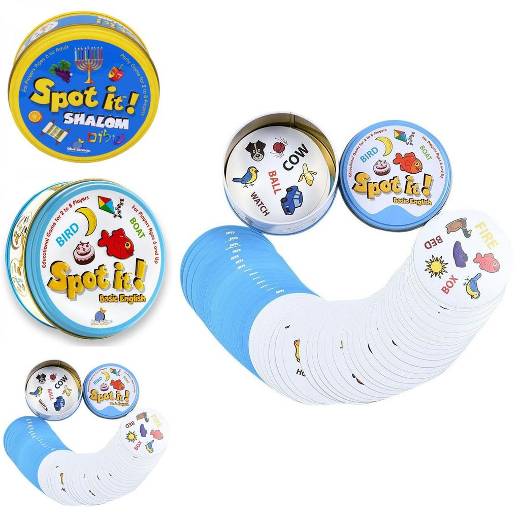 Dobble Spot It Game Cards For Addictive Family Fun And Quick Visual Challenges