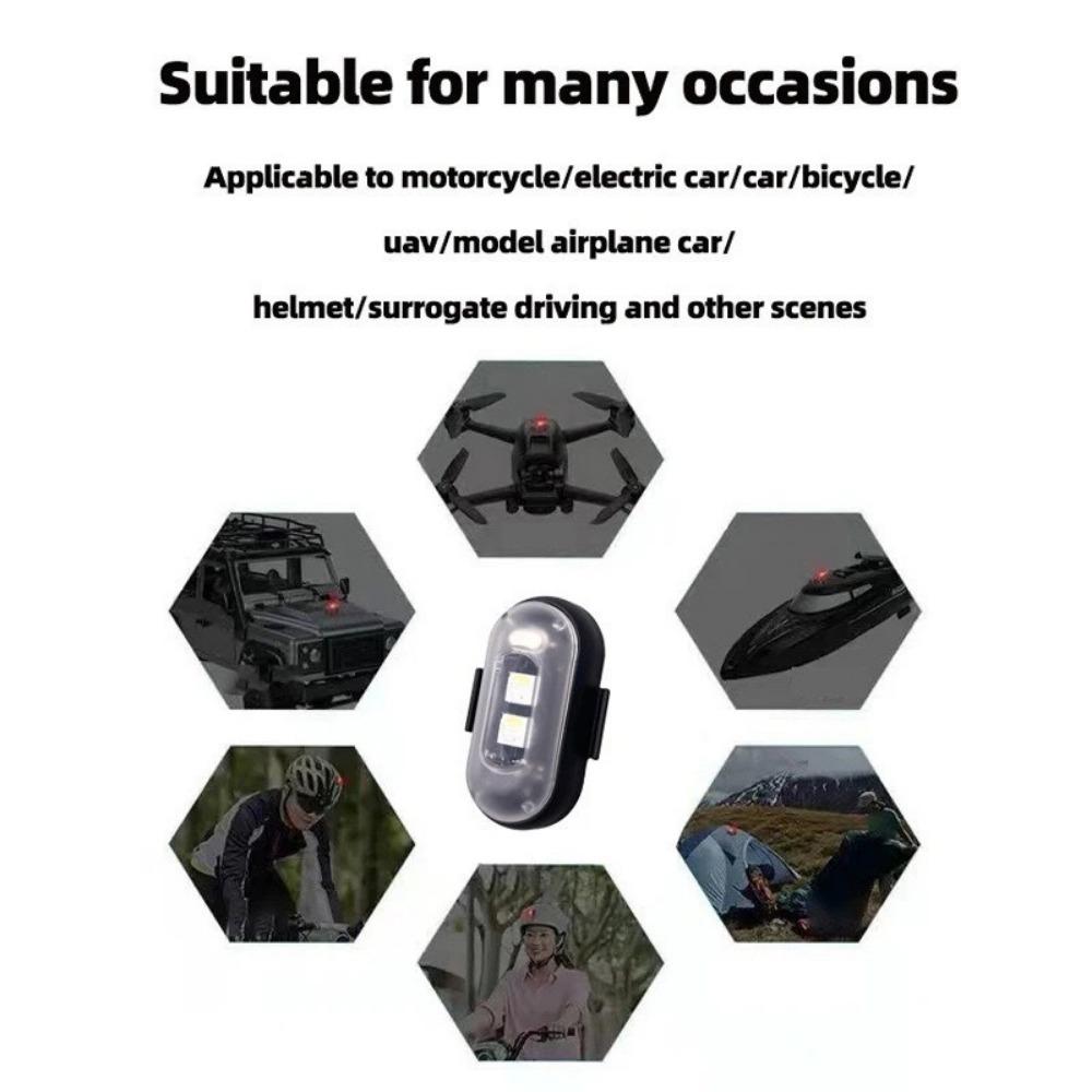 1pcs 8 Colors Car Strobe Light Turn Signal LED Signal Light Indicator Light  For Car Bike Motorcycle