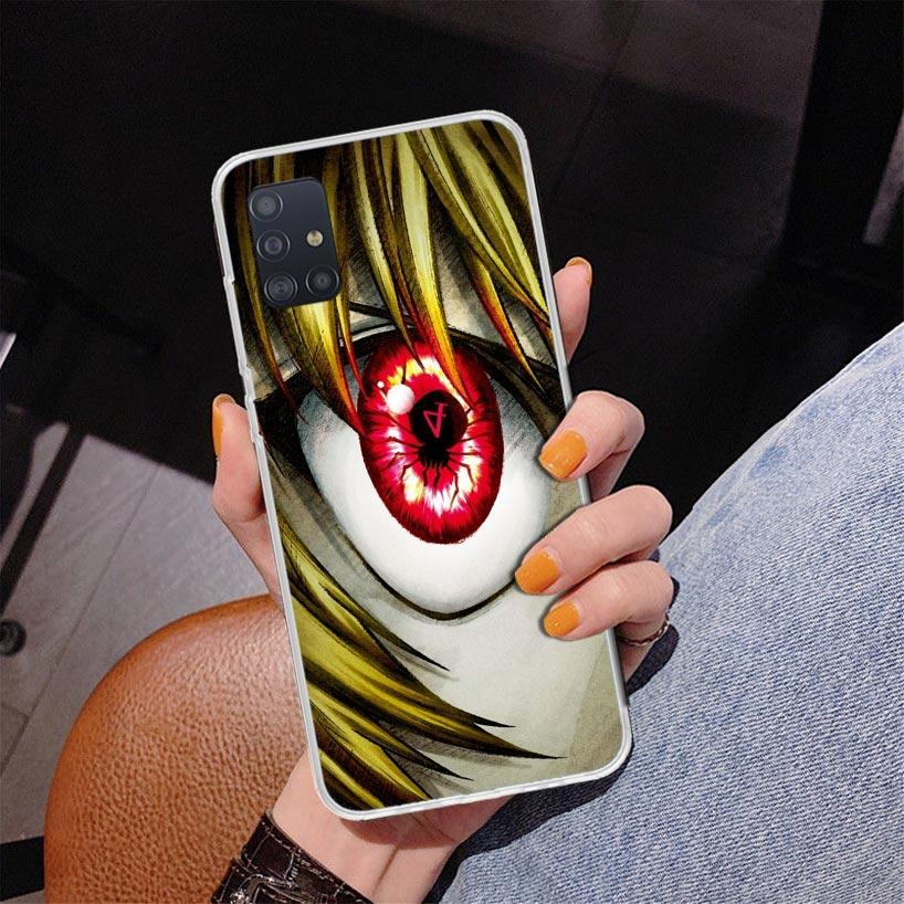 Hunter X Kurapika Phone Case For Samsung Galaxy A52 A32 A22 A12 A51 A31 A50S A30S A20S A10S Note 20 Ultra 10 Plus S10 A72 A71 Ga
