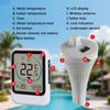 Pool Thermometer With Temperature Sensor For Pool Fish Tank Bathtub Water Temperature Gauge Temperature Monitor