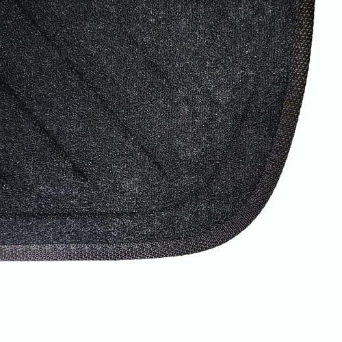 BONFORM Car Mat Deo Guard Antibacterial and Odor Resistant Non-Slip Back 48x62cm Black 6476-01BK
