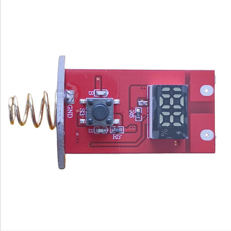 

1 Piece Circuit Driver Motherboard Flashlight Fishing Light Circuit Board Display Charge And Discharge Anti-reverse Connection
