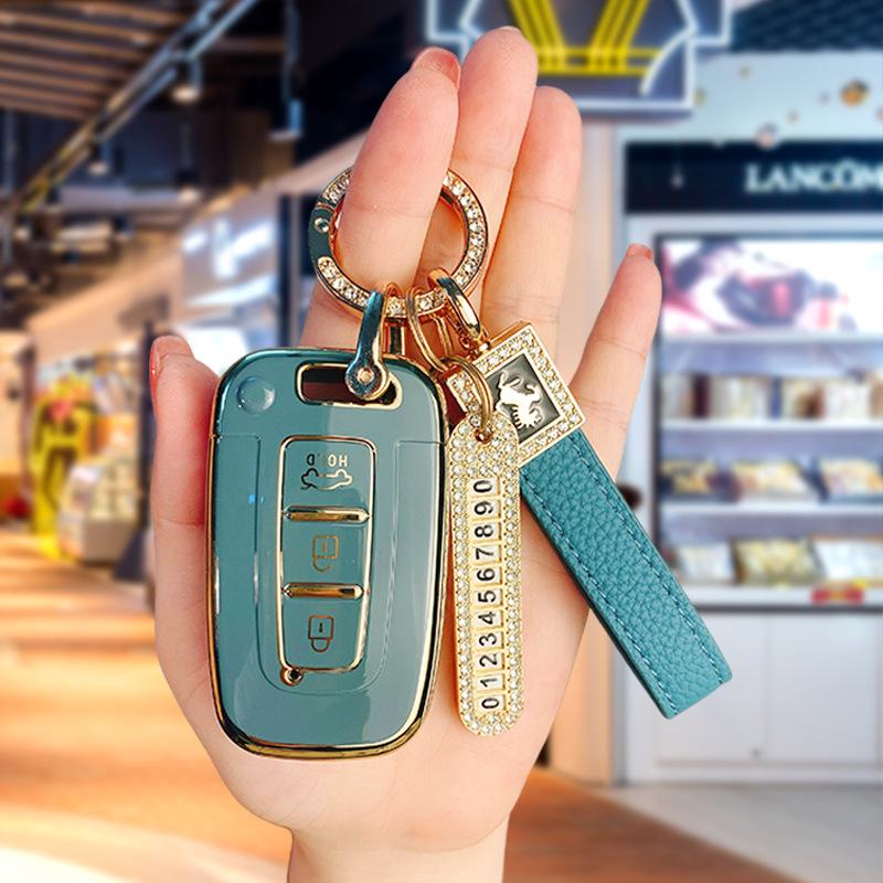 Hyundai Ix35, Sonata 8, Elantra & Kia Sportage, K5/K3/K2 Key Case - Car Remote Shell Cover