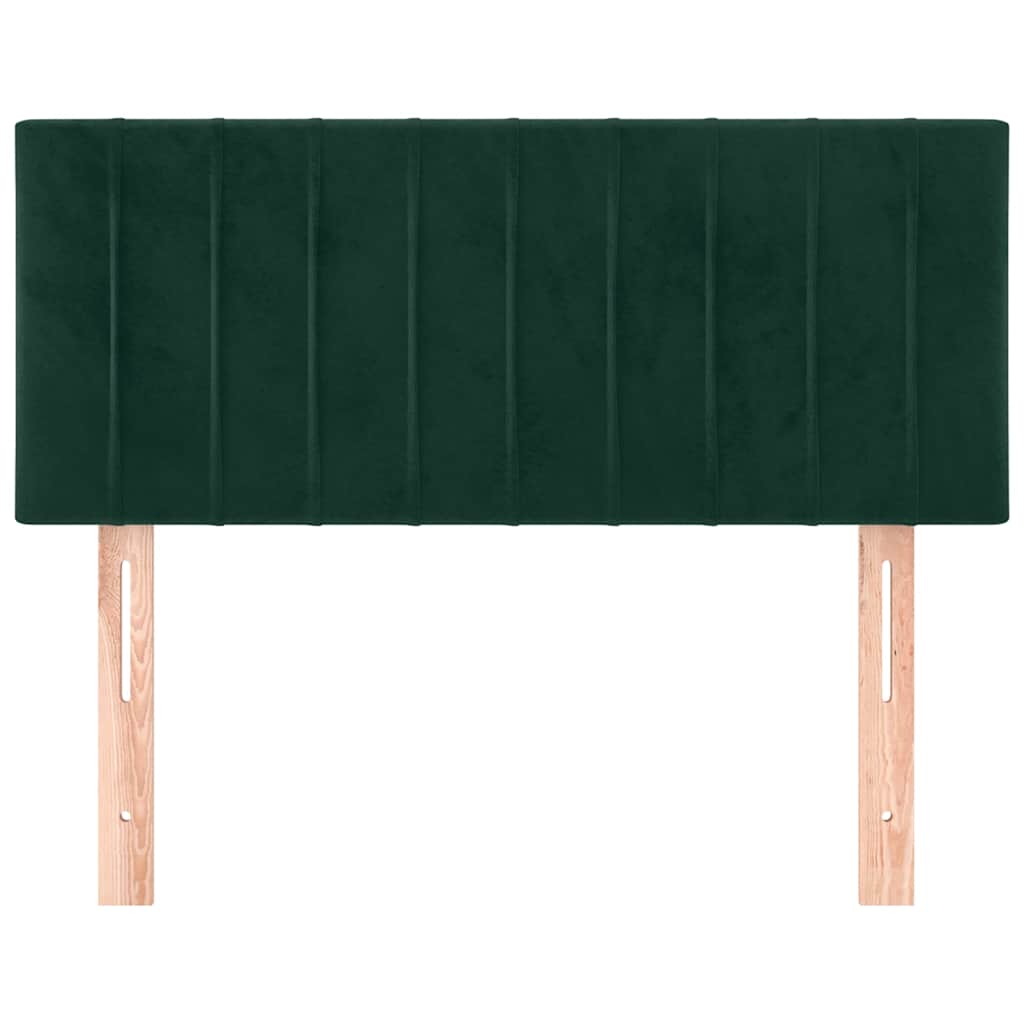 Vidaxl Bed Headboard, Dark Green, 90X5X78/88 Cm, Velvet