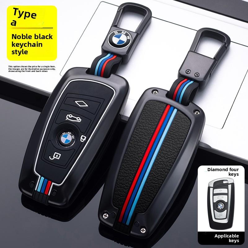 Zinc Alloy Car Key Case Shell Cover For Bmw F20 G20 G30 X1 X3 X4 X5 G05 X6 X7 G11 F15 F16 G01 G02 F48 Auto Accessories LU3