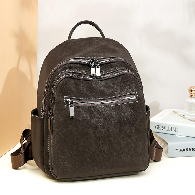 Damen Rucksack Retro Rucksack Pendler Student Schultasche