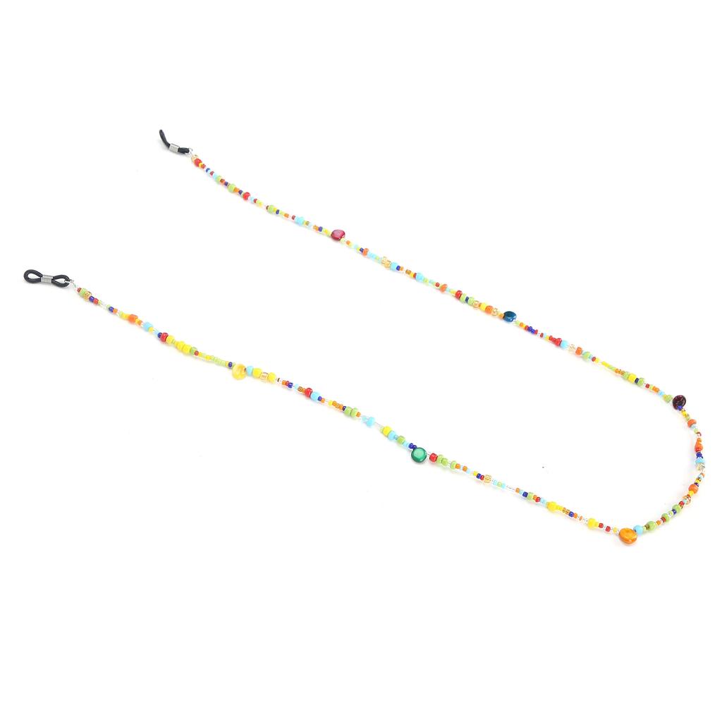 Gemischte Farbe Perlen Brillenkette Exquisites Brillenband Trageband Schmuckzubehör