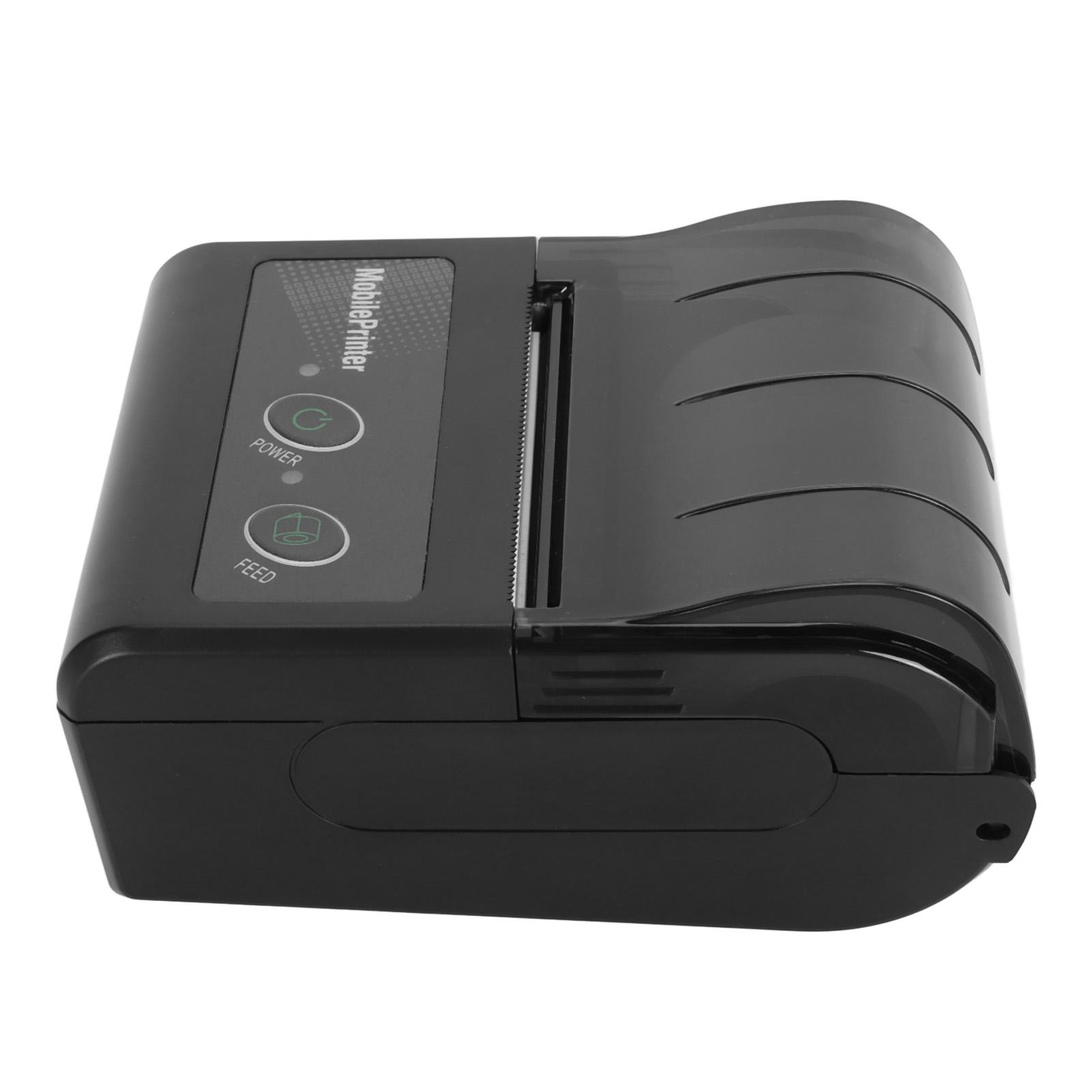 

58 мм Мини Термопринтер POS Ручной Bluetooth Принтер Чеков Карманный Принтер для Мобильных Телефонов US Plug