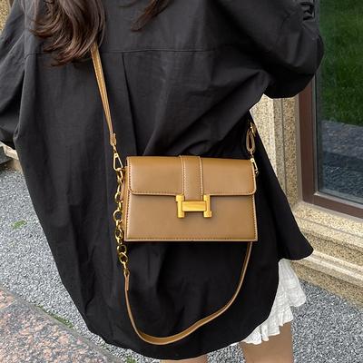 Neues Nischendesign beliebte Kette kleine quadratische Tasche vielseitige einzelne Schulter Messenger Damentasche